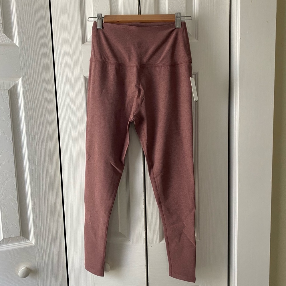 Beyond Yoga High-rise MIDI Leggings - Size L - Silverberry Heather
